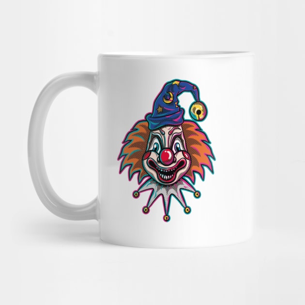 a poltergeist clown by Blueblur_